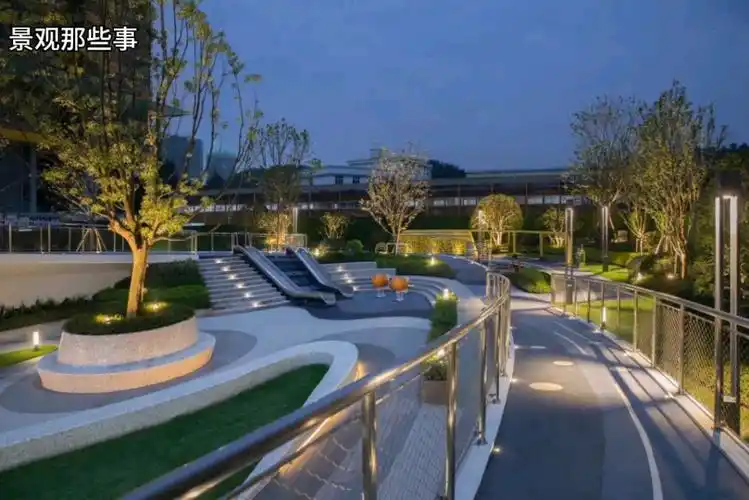 未来都市景观多维度空间有机自然生长融创桐庐圆尊府