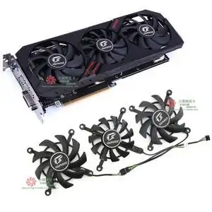colorful七彩虹gtx1650 1660rtx2060 igame ultra deluxe显卡风扇