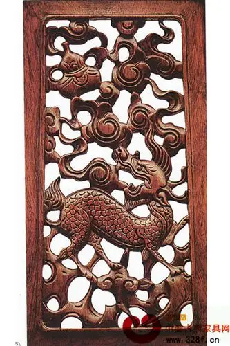 古典家具中的麒麟纹
