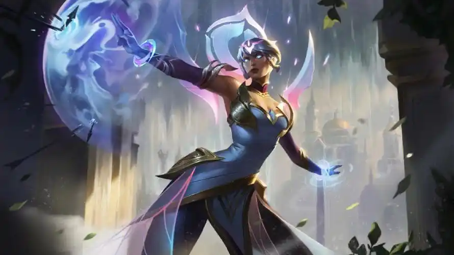 英雄联盟,卡尔玛黎明使者美宣临摹