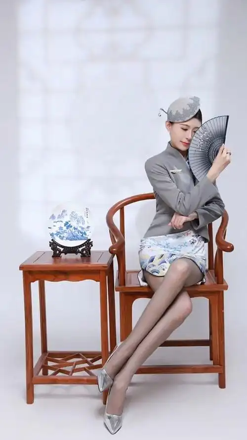 特别魅力四射的海航的气质空姐