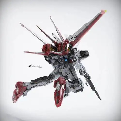 模玩控pg强袭嫣红强袭建模设计图