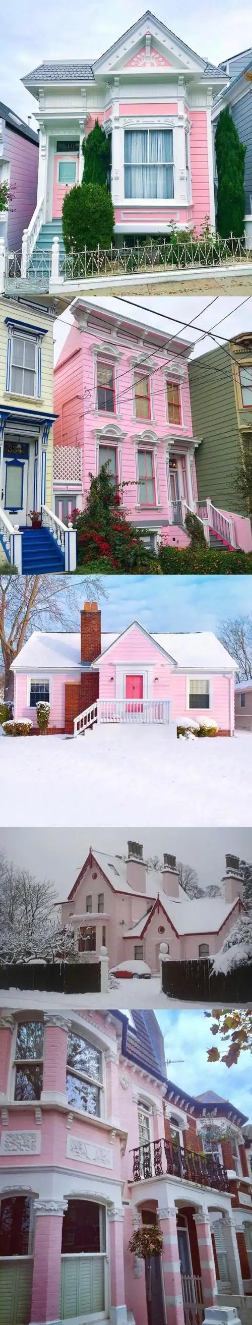 粉色调的房子 满满的少女心