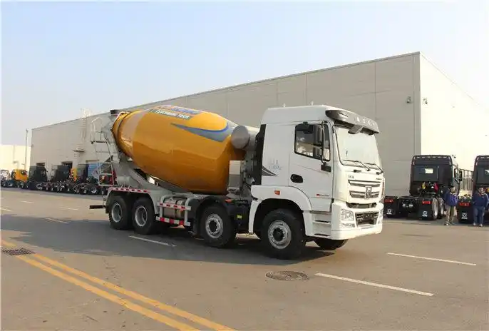 徐工重卡 汉风g5 8x4 300 混凝土搅拌车的封面图