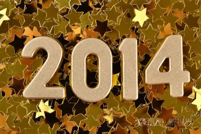 2014 年金色数字