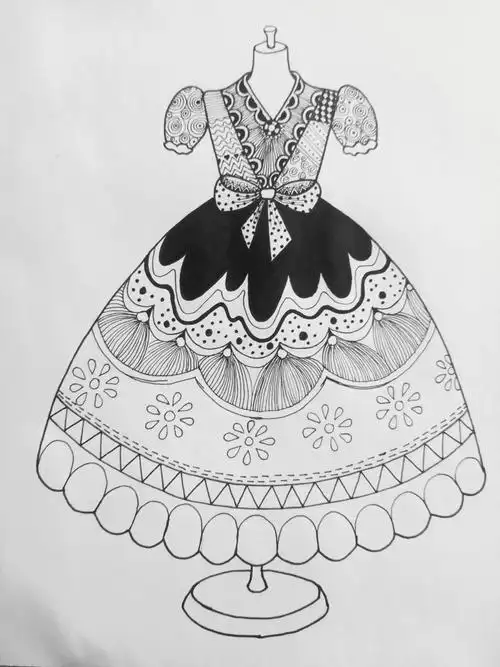 裙子(公主裙图片大全画) - 月牙知识库