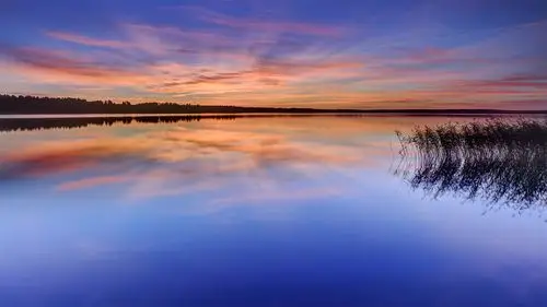 瑞典黄昏美景高清桌面壁纸