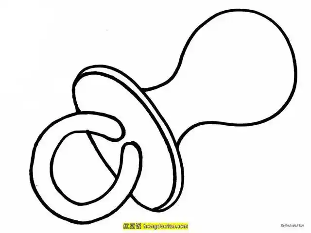 简笔画婴儿玩具(8张宝宝玩具宝宝用品手绘卡通简笔画)(2)