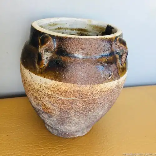四系老酱釉罐
