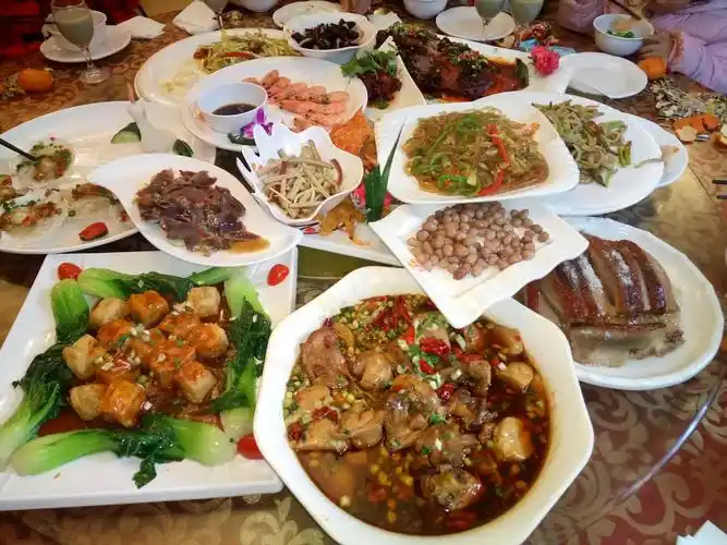 爷爷生日菜可真丰盛啊