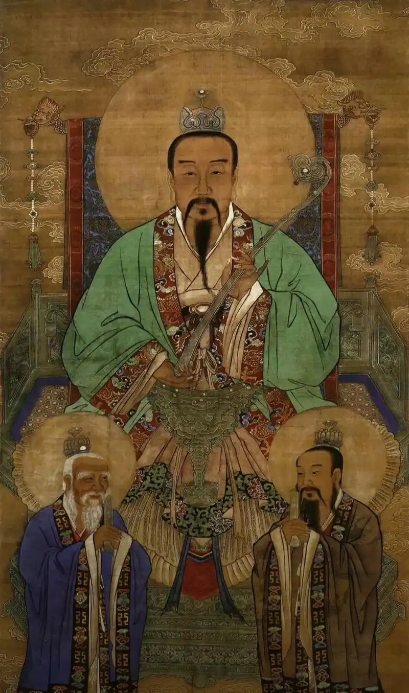 搞了张三清图来做壁纸,顺便辟邪!97 - 抖音