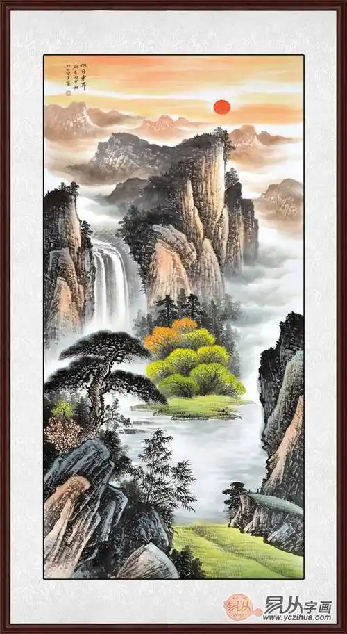 门厅装修风水禁忌 中国风水大师:玄关正对入户门挂画禁忌,如何挑选