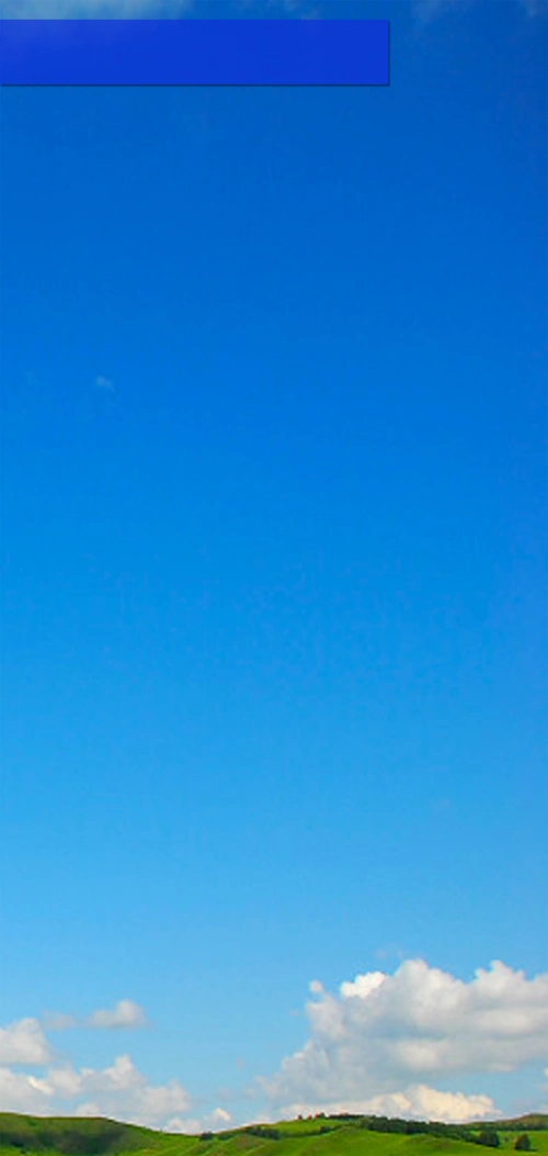 蓝色天空背景展板