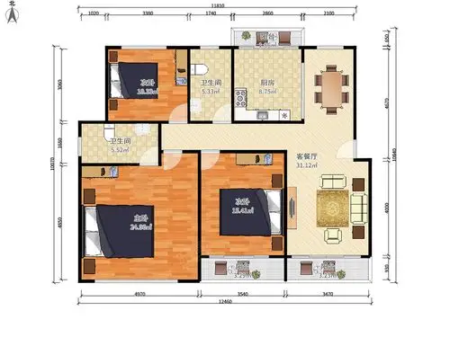 半岛一号1期户型图