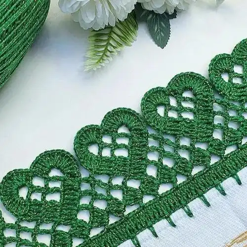 钩针图解  #手工钩针编织  #钩针  #花边