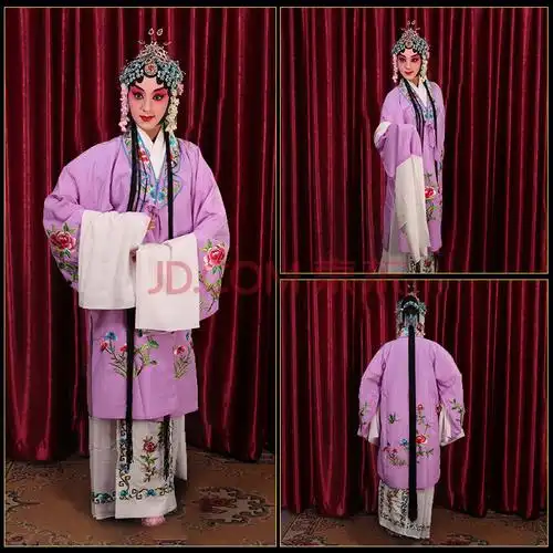 戏服装女花旦京剧古装越剧中国风演出衣服戏曲水袖服戏剧戏服女披