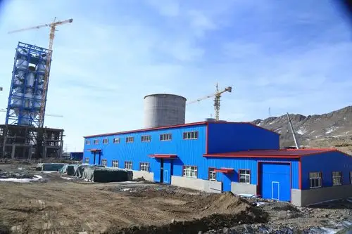 青松建化水泥厂新厂区钢结构厂房 - 兵团工程 - 新疆福泰建设(集团)