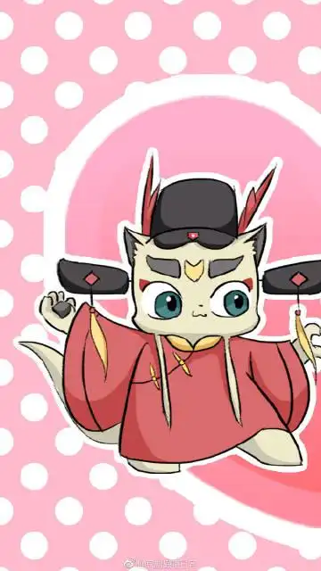 京剧猫喵日常##情人节#为各位喵喵献上情侣壁纸和情侣头像,快快用