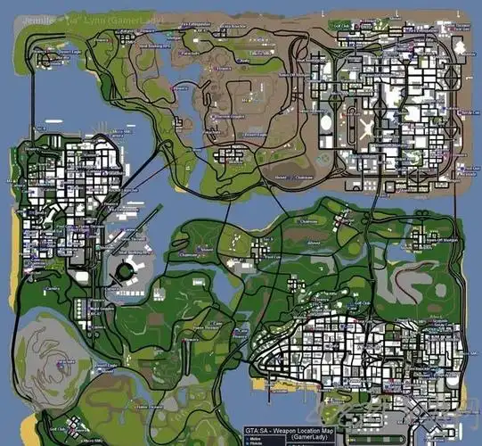 侠盗猎车手圣安地列斯防弹衣和武器在哪 防弹衣和武器位置一览