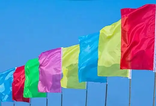 彩旗刀旗飘旗五色旗工地广告旗开业开盘活动旗帜