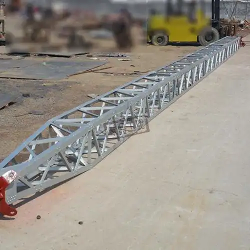 输配电线路立杆塔铝合金格构式内悬浮抱杆0米方形人字扒杆-阿里巴巴