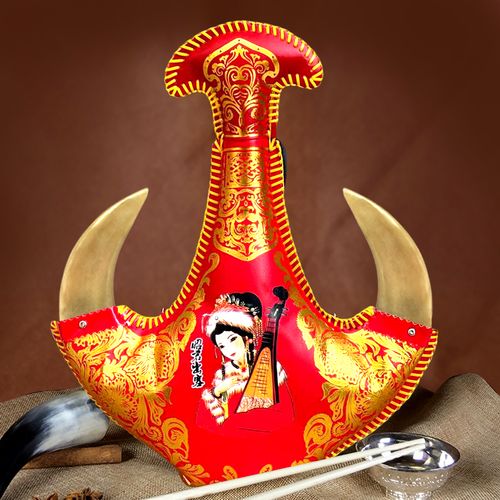 一送一马奶酒38度500ml皮壶内蒙特产羊角蒙古其他酒类