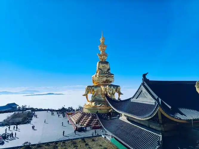 峨眉山乐山两日游之一峨眉山游记峨眉山金顶