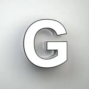 墙签字母g大写隔离在白色墙上设置街头字体的书法设计字母表涂鸦风格