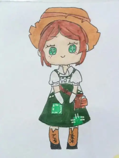 第五人格园丁涂色