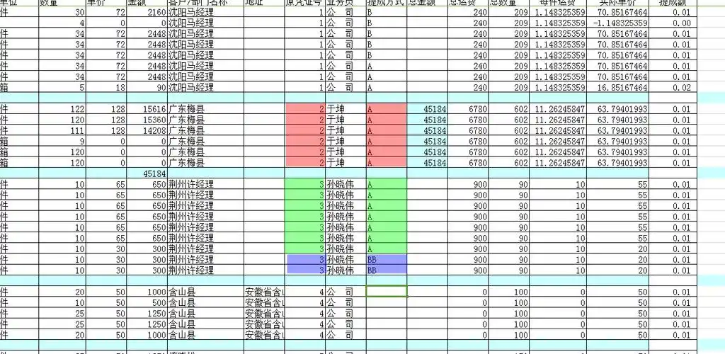 求(高难度表格问题)如何设置只计算编号相同的单元格运用函数