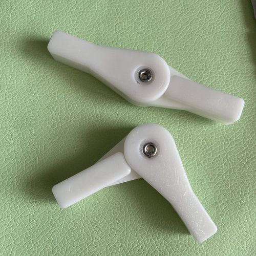 新款折叠蚊帐配件活动两通弯头接头方口钢丝支架杆连接件加厚接头