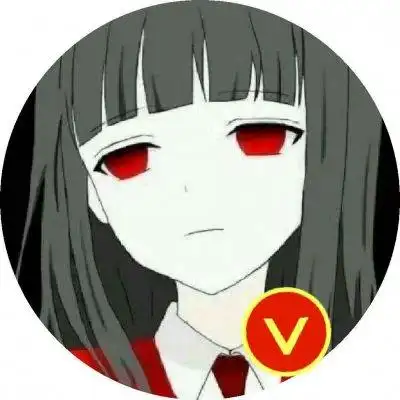 女生对面带v头像