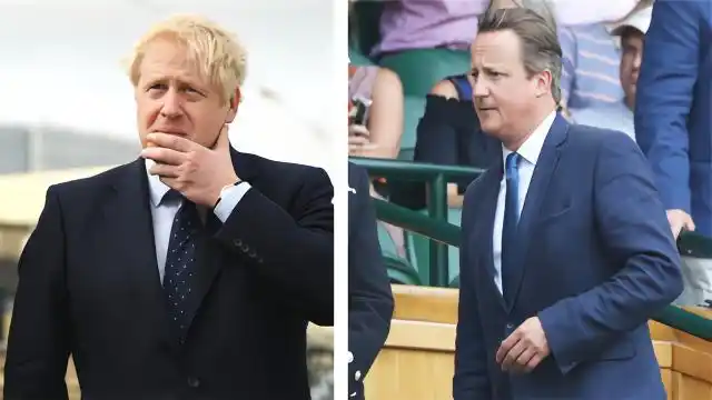 英前首相卡梅伦谈约翰逊他曾说脱欧会让英国像癞蛤蟆一样