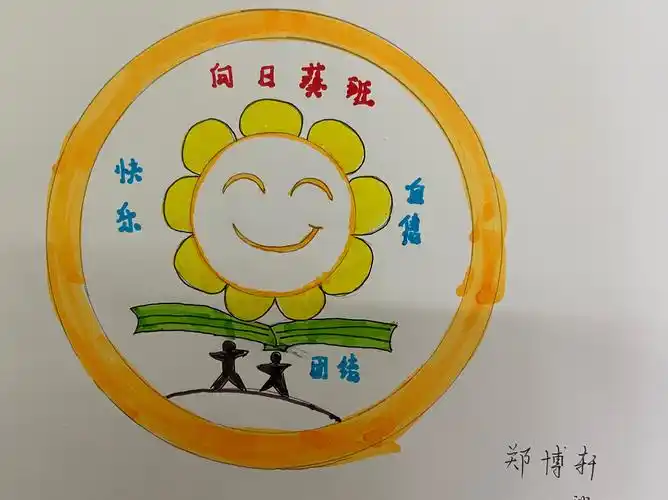 向日葵班运动会宣传作品展