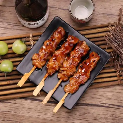 大成食品照烧鸡肉串270g熟制甜味10支微波日式炭烧鸡腿肉串烧烤