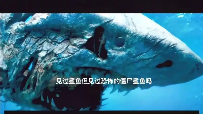 影视剪辑 恐怖的海洋世界 僵尸鲨鱼05