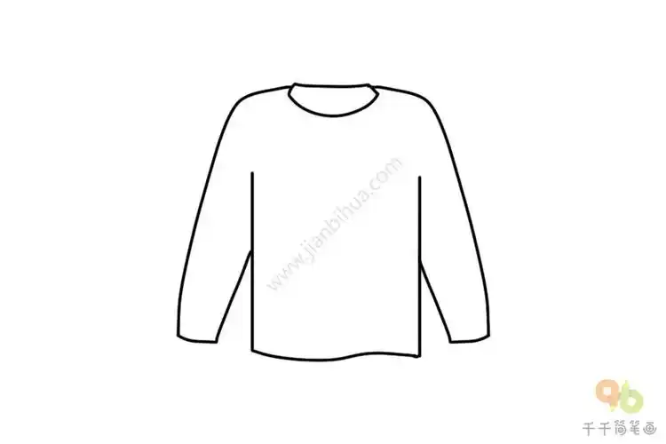 基本长袖简笔画