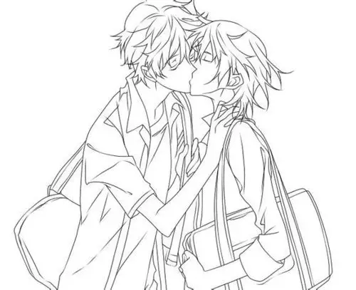 谁有干净的线稿图?