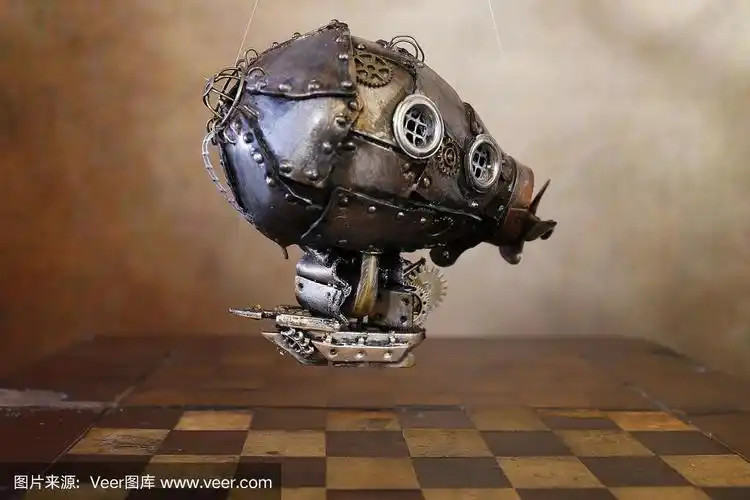 蒸汽朋克飞船,蒸汽朋克-图片大观-奇异网