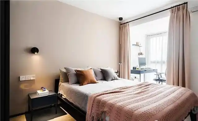 杏色墙面拆修效果图