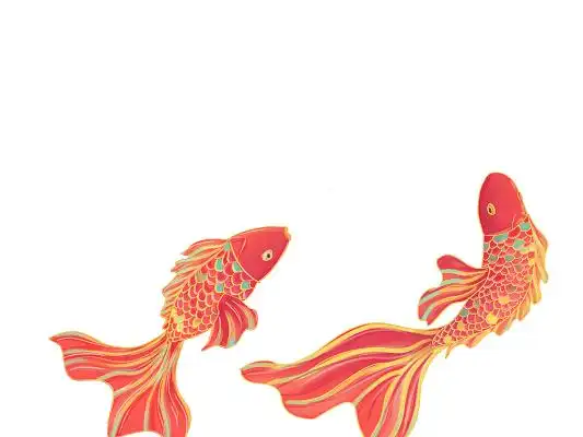 小鲤鱼跳龙门图片