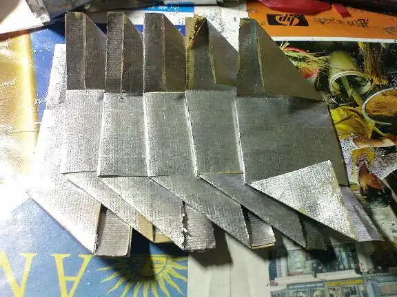 锡箔的传统折法