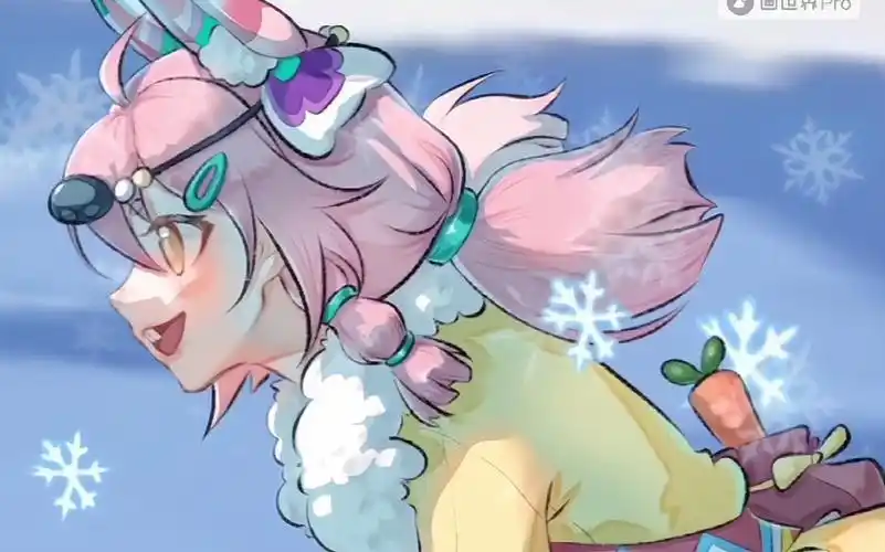 [蛋仔拟人]这个赛季超可爱的新皮肤-北极兔卢米