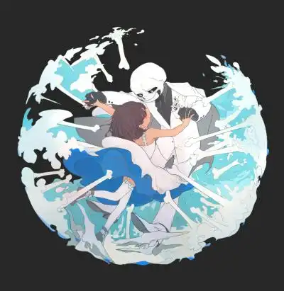 undertale——frisk&sans