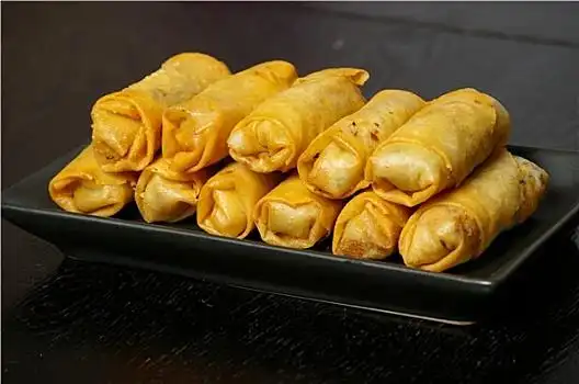 油炸春卷图片_油炸春卷图片大全_油炸春卷图片素材