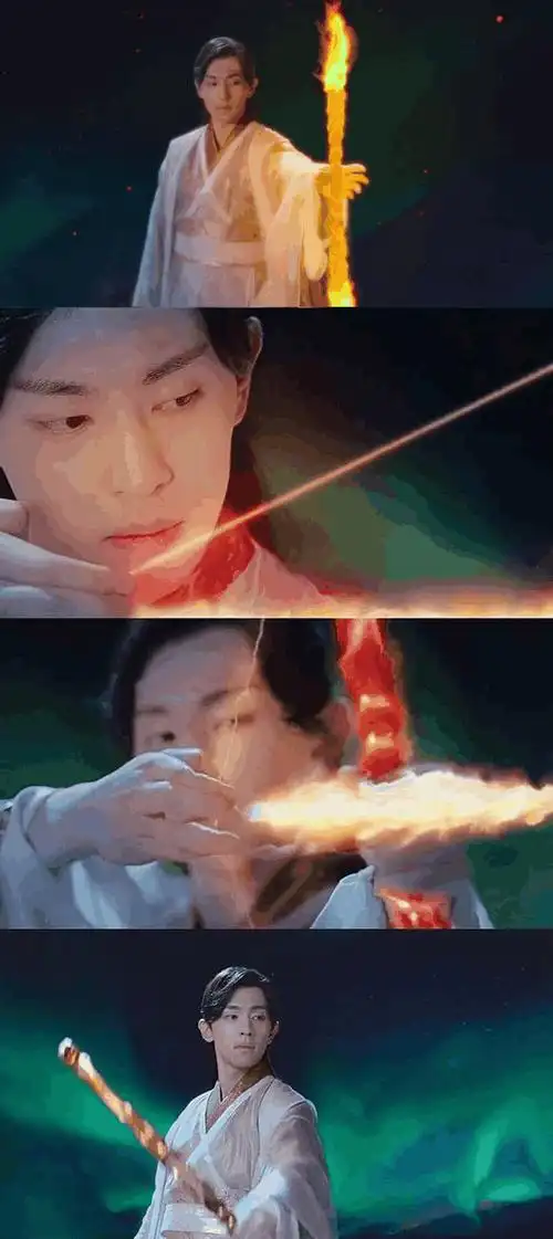 旭凤六次拉弓射箭前4次意气风发第5次让锦觅怎么也看不够