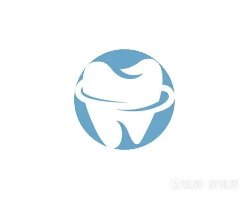 牙科标志模板健康业务