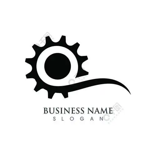 齿轮标志创意模板矢量图标插图设计