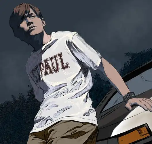 周杰伦,procreate板绘步骤图