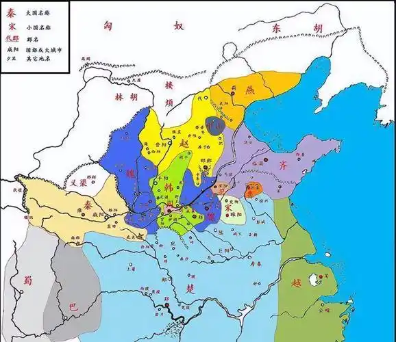 从秦国历史地图变化,看大秦如何从牧马奴隶到一统华夏的